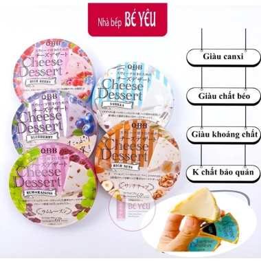 Phô mai tươi trái cây QBB Nhật Bản cho bé - giảm giá đặc biệt 109.900đ 5 Phô mai tươi trái cây QBB Nhật Bản cho bé - giảm giá đặc biệt 109.900đ 5