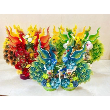 Phôi công xốp dẻo trang trí tháp bánh, lễ hội, tết: Giá chỉ 50.000đ