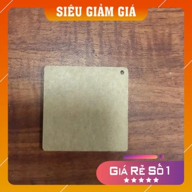 Phôi móc khóa mica Đài Loan đục sẵn lỗ trong đẹp, bảo hành trả lại, 10c 14.300₫ 6