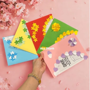 Phôi nguyên liệu thiệp tặng mẹ, thầy cô 20/11, 20/10, 8/3 - Giá ưu đãi 35.000đ