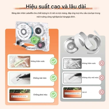 Phomemo E1.000 Pro - Máy tạo nhãn bàn phím đa năng, kèm băng, giảm giá 913k 5