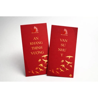 Phong Bao Lì Xì Đỏ Tặng Mua Yến Tinh Chế – May Mắn Tài Lộc Yến sào Vân Bình 50.000₫ 2