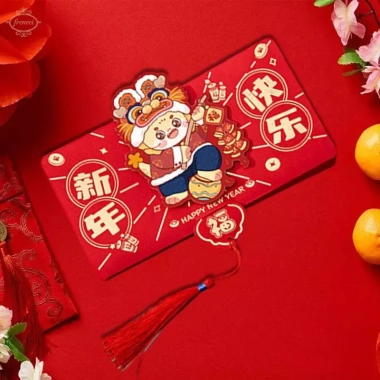 Phong Bì Hongbao Rồng Trung Quốc 2.024 Màu Đỏ - Quà Sinh Nhật Độc Đáo Giá 55.000₫ 2