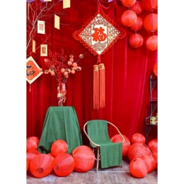 Phông chụp ảnh vải đỏ Tết Noel 2.024 - Tặng móc treo, Giá ưu đãi 145.000đ