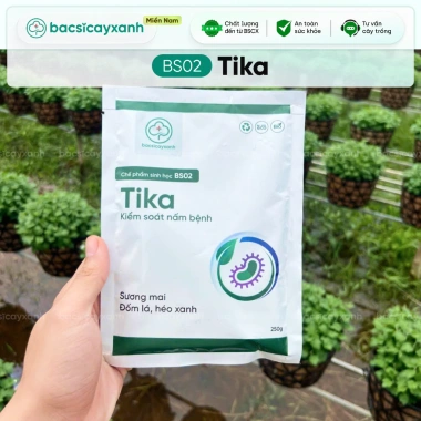 Phòng Đốm Lá Sương Mai Gỉ Sắt BS02 Tika - Diệt Nấm Khuẩn Rau Màu, Cây Xanh, 53.000₫ 2