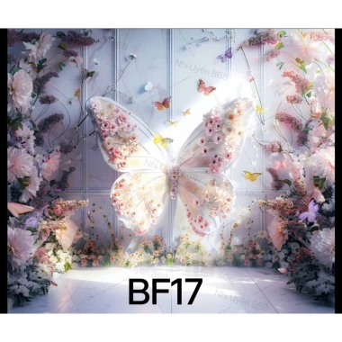 Phông nền chụp ảnh 3x2m – Chủ đề Butterfly, giá ưu đãi 275.000₫ 4