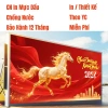 Phông nền chụp ảnh chúc mừng Năm Mới cỡ lớn - In bạt ngoài trời chống nước, đa size, giá ưu đãi 160.000₫