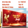 Phông nền chụp ảnh chúc mừng Năm Mới cỡ lớn - In bạt ngoài trời chống nước, đa size, giá ưu đãi 160.000₫ 6