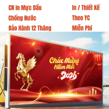 Phông nền chụp ảnh chúc mừng Năm Mới cỡ lớn - In bạt ngoài trời chống nước, đa size, giá ưu đãi 160.000₫ 6 Phông nền chụp ảnh chúc mừng Năm Mới cỡ lớn - In bạt ngoài trời chống nước, đa size, giá ưu đãi 160.000₫ 6