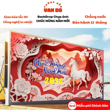 Phông nền chụp ảnh Chúc Mừng Năm Mới cỡ lớn - Nhiều size, bạt ngoài trời chống nước, giá ưu đãi 160k 6 Phông nền chụp ảnh Chúc Mừng Năm Mới cỡ lớn - Nhiều size, bạt ngoài trời chống nước, giá ưu đãi 160k 6