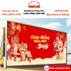 Phông nền chụp ảnh Chúc Mừng Năm Mới cỡ lớn - Nhiều size, bạt ngoài trời chống nước, giá ưu đãi 160k 10