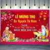 Phông nền chụp ảnh lễ mừng thọ cỡ lớn Bạt Hiflex đa kích thước, giá chỉ 200.000₫ 3