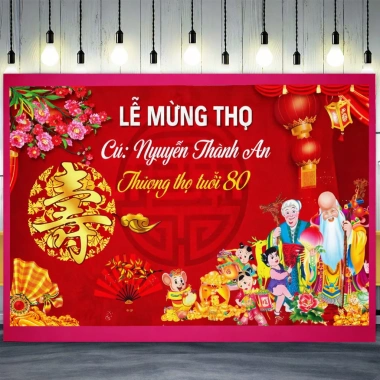 Phông nền chụp ảnh lễ mừng thọ cỡ lớn Bạt Hiflex đa kích thước, giá chỉ 200.000₫ 5 Phông nền chụp ảnh lễ mừng thọ cỡ lớn Bạt Hiflex đa kích thước, giá chỉ 200.000₫ 5
