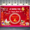 Phông nền chụp ảnh lễ mừng thọ cỡ lớn Bạt Hiflex đa kích thước, giá chỉ 200.000₫ 9