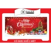 Phông nền chụp ảnh Noel cỡ lớn in bạt ngoài trời - Decor Merry Christmas đa kích thước, giá chỉ 70.000đ 6