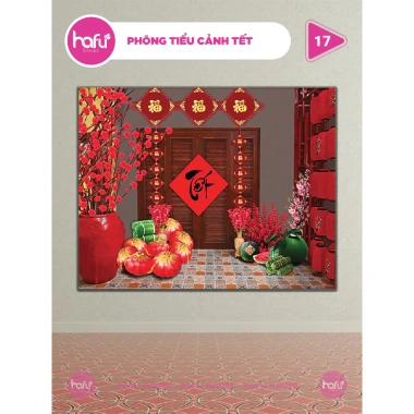 Phông nền chụp ảnh Tết và tranh tiểu cảnh HAFU HOUSE 15-28 - Giá 133.000₫