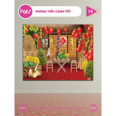 Phông nền chụp ảnh Tết và tranh tiểu cảnh HAFU HOUSE 15-28 - Giá 133.000₫ 6 Phông nền chụp ảnh Tết và tranh tiểu cảnh HAFU HOUSE 15-28 - Giá 133.000₫ 6