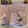 Phông nền chụp ảnh Tết vải thun lạnh đỏ đô 1.6m Decor đám cưới sinh nhật Anhome giá 99.000₫ 8