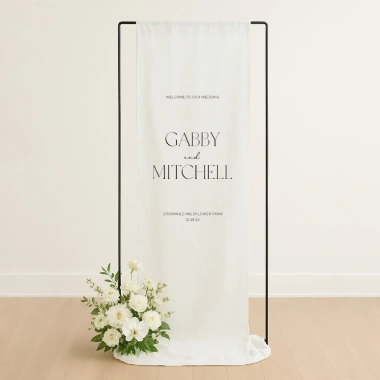 Phông Nền Chụp Ảnh Wedding Đám Cưới - Decor Lễ Đính Hôn Giá Ưu Đãi 240k - MON DECOR