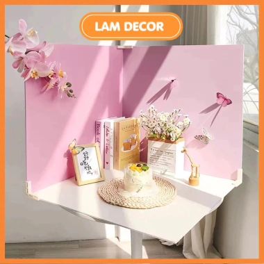 Phông nền chụp bánh kem góc dựng, chất liệu fomex bền, giá ưu đãi 150k 3