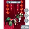 Phông nền đám cưới vải nhung 5m x 1,5m - Decor Tết, Noel, Trung Thu, giá 55.000₫