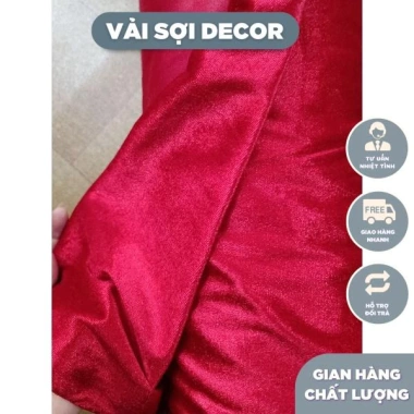 Phông nền đám cưới vải nhung 5m x 1,5m - Decor Tết, Noel, Trung Thu, giá 55.000₫ 8 Phông nền đám cưới vải nhung 5m x 1,5m - Decor Tết, Noel, Trung Thu, giá 55.000₫ 8