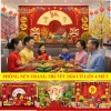 Phông nền decor Tết 2.026 - Tranh Tết mừng năm mới TET01 BIATON, giảm giá 159k