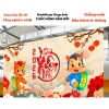 Phông nền Gala Diner Tết cỡ lớn - Nhiều size, in bạt theo yêu cầu, chỉ 156.000₫