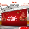 Phông nền Merry Christmas cỡ lớn - Bạt ngoài trời in đa kích thước, chỉ 160k 9