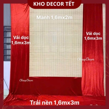 Phông nền Tết 2.026 - Background chụp ảnh lễ hội, trang trí Tết, giá 385.000₫