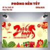Phông nền Tết cỡ lớn đa size, in bạt ngoài trời chịu nước HaiWai - 158.000₫ 3