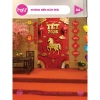 Phông nền Tết Nguyên Đán Happy New Year Khổ Đỏ In Theo Yêu Cầu - HAFU HOUSE 01-14 6