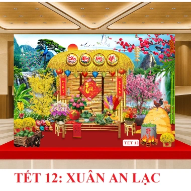 Phông nền Tết tranh vải treo tường backdrop Happy New Year – Giá chỉ 159.000₫ (giá gốc 206.700₫) 7