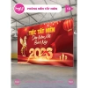 Phông Nền Tiệc Tết Hỏa Tốc - Mẫu Sẵn, In Theo Yêu Cầu, Giá Ưu Đãi 133k