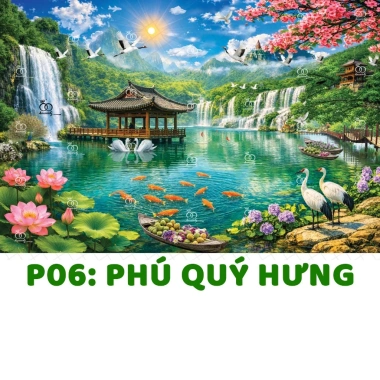 Phông nền trang trí Tết Bính Ngọ 2.026 size lớn Tranh vải decor giảm giá 228.000 VND 7
