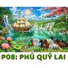 Phông nền trang trí Tết Bính Ngọ 2.026 size lớn Tranh vải decor giảm giá 228.000 VND 10