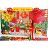 Phông nền tranh vải Tết 2.026 Bính Ngọ 4m - Decor ảnh gia đình, giá ưu đãi 169.000 VND PROMAN 2