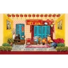 Phông nền tranh vải treo tường Backdrop Tết Nguyên Đán Happy New Year, kèm đinh móc và keo dán, giảm giá 18%