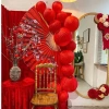 Phông nền vải nhung tuyết đỏ - Trang trí bàn tiệc Noel, Tết, chụp ảnh đẹp 2