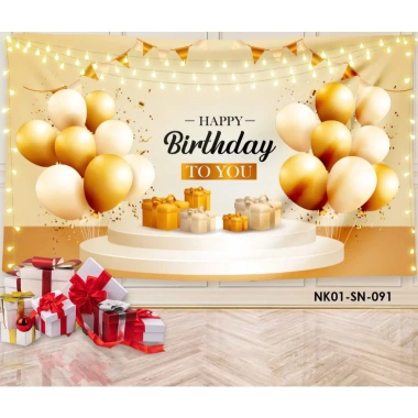 Phông nền vải treo tường, backdrop sinh nhật - tặng đinh móc + keo dán, 82.000₫