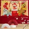 Phông nền vải treo tường Backdrop Tết Nguyên Đán - Tặng đinh móc keo dán 82.000 VND 6