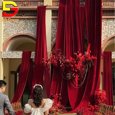 Phông Rèm Decor DGH-556 - Trang Trí Noel Sân Khấu Sang Trọng, Giá 139.000 VND 7