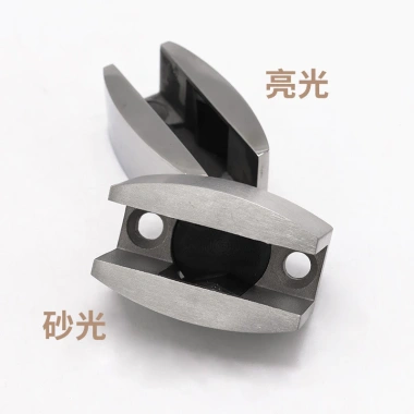Phòng tắm kính xoay thép không gỉ 304 di động, chà nhám sáng, trượt giới hạn OGQR