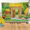 Phông Tết Vải Nguyên Tấm 4m x 2m3 - Tranh Vải Decor Tết 2.026 Ưu đãi 598.920 VND 10