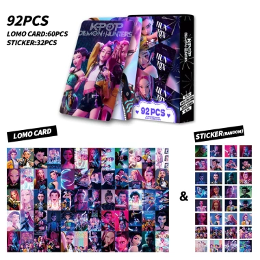 Photocard Kpop Demon Hunter Huntrix - Bưu thiếp Lomo Card thẻ kỷ niệm, giá 38.500