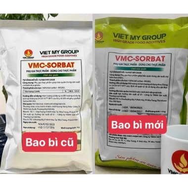 Phụ gia chống chua nhớt cho đậu hũ, tào phớ, nước đậu, sorbat – gói xanh mới, 235.000₫ 2