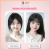 Phủ hói tóc thật Biva 9x12cm Siêu Lưới - Tóc giả che hói, giảm giá 999.000đ 3