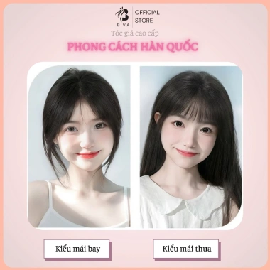 Phủ hói tóc thật Biva 9x12cm Siêu Lưới - Tóc giả che hói, giảm giá 999.000đ 3