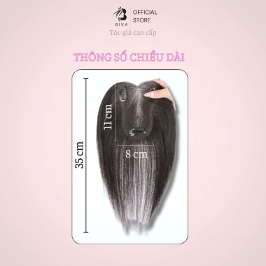 Phủ hói tóc thật siêu mỏng lưới 8x11cm Biva Store - Che bạc tự nhiên, 995.000đ 9 Phủ hói tóc thật siêu mỏng lưới 8x11cm Biva Store - Che bạc tự nhiên, 995.000đ 9