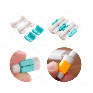 Phụ kiện bảo vệ dây cáp sạc silicone cho iPhone Apple & Samsung - Giá 12.329 VND